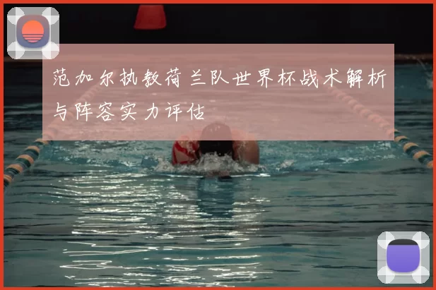 范加尔执教荷兰队世界杯战术解析与阵容实力评估