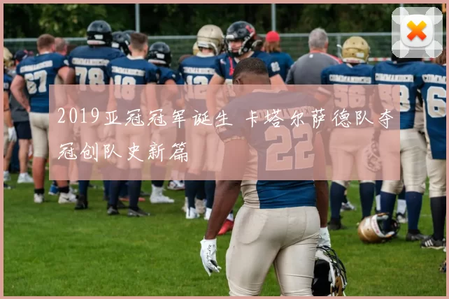 2019亚冠冠军诞生 卡塔尔萨德队夺冠创队史新篇