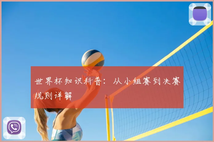 世界杯知识科普：从小组赛到决赛规则详解